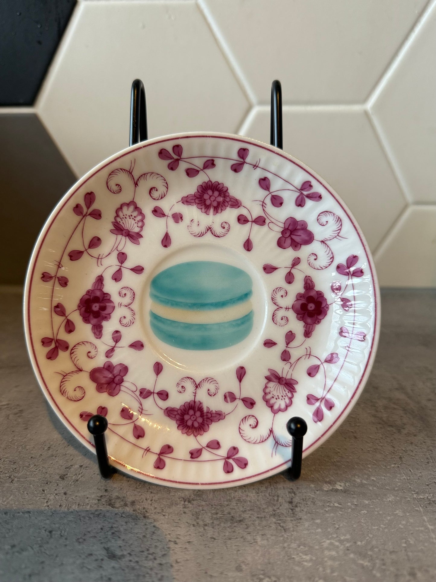 Wandbordje 14 cm ‘Macaron’