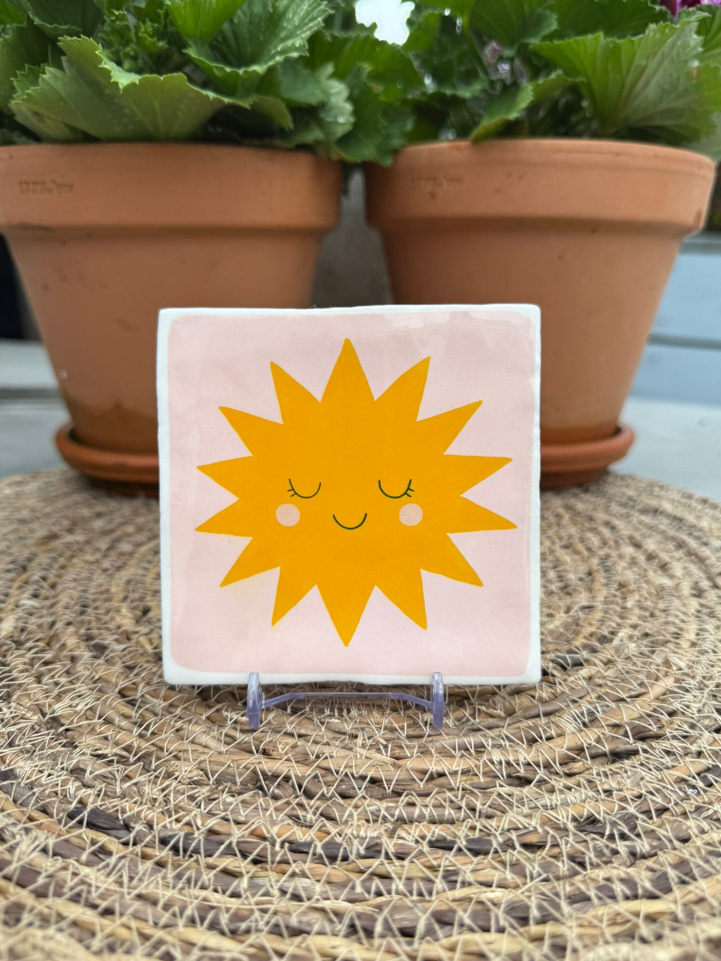 Tegeltje 'Zonnetje'
