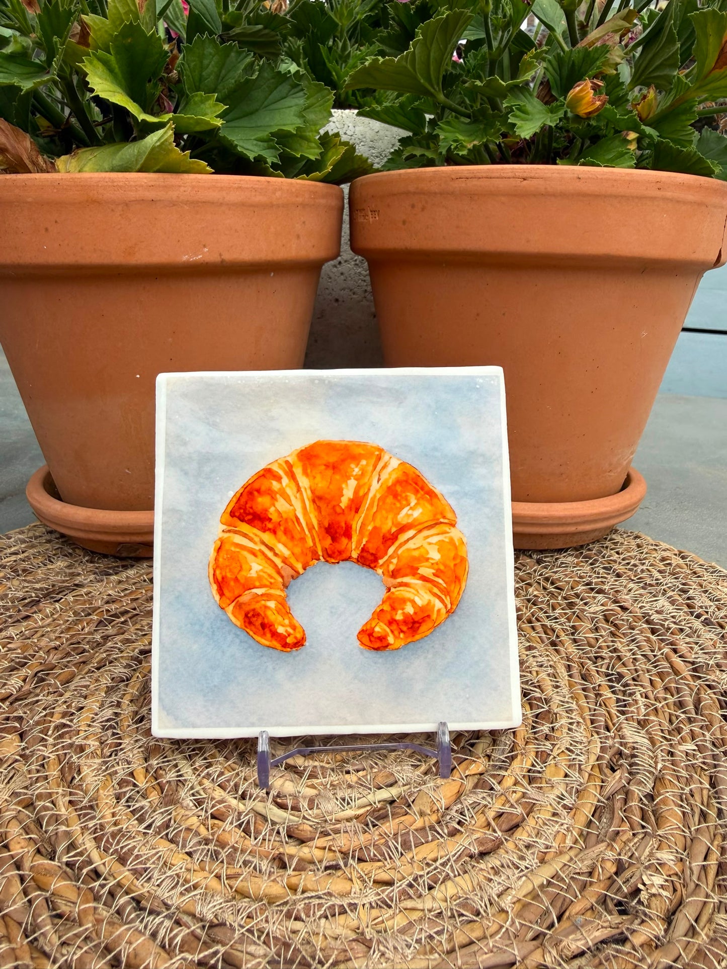 Tegeltje 'Croissant'