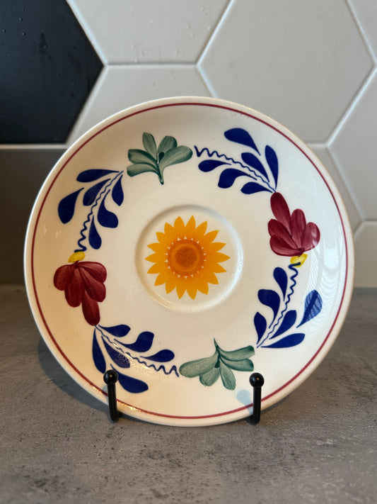 Wandbordje 17 cm ‘Zonnebloem’