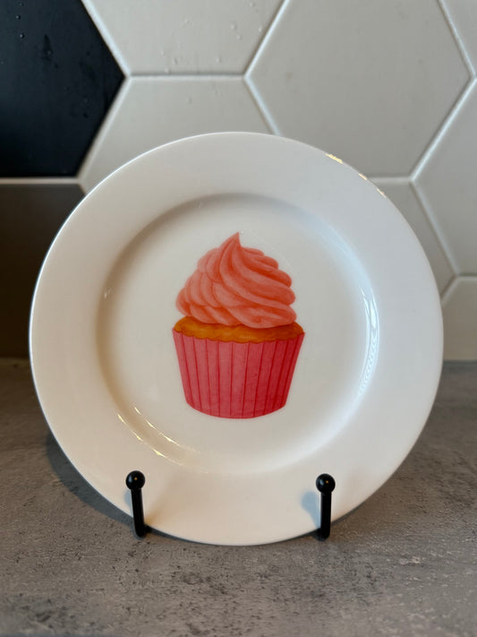 Wandbordje 17 cm ‘Cupcake’