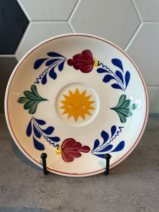 Wandbordje 17 cm ‘Zonnetje’