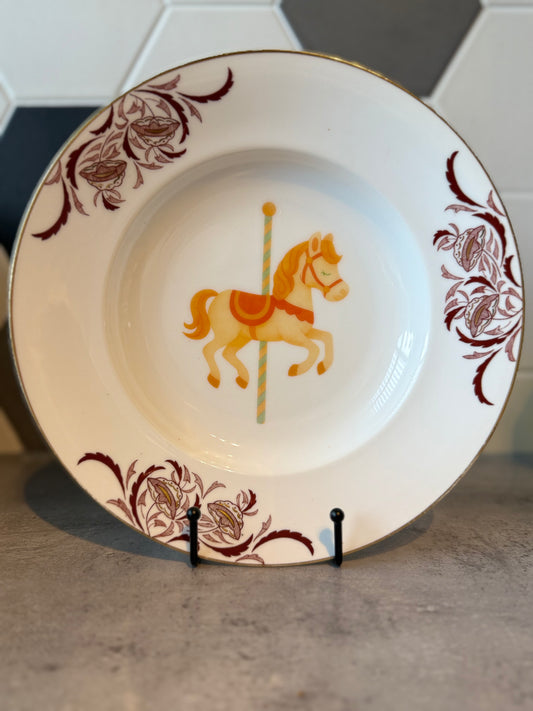 Wandbord 25 cm ‘Draaimolenpaardje’