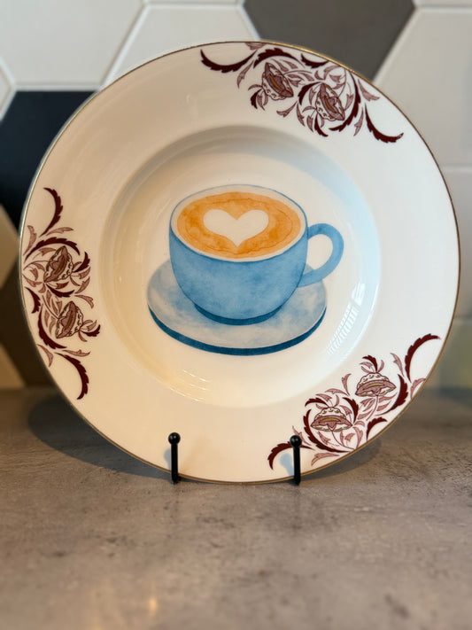 Wandbord 25 cm ‘Koffiekopje’