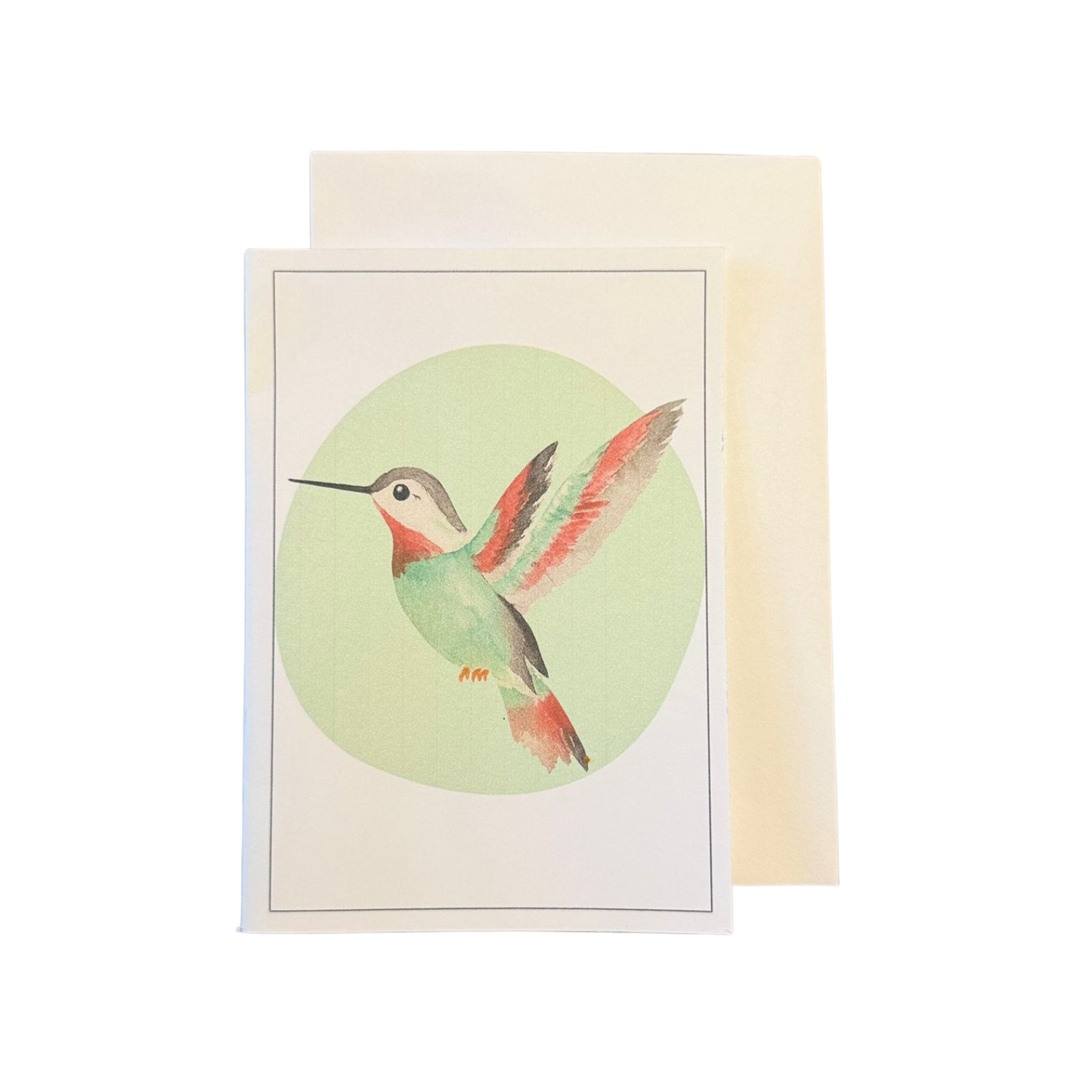 Ansichtkaart 'Kolibrie'