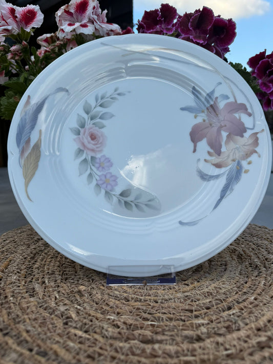 Wandbordje 26 cm ‘Bloemenkrans'