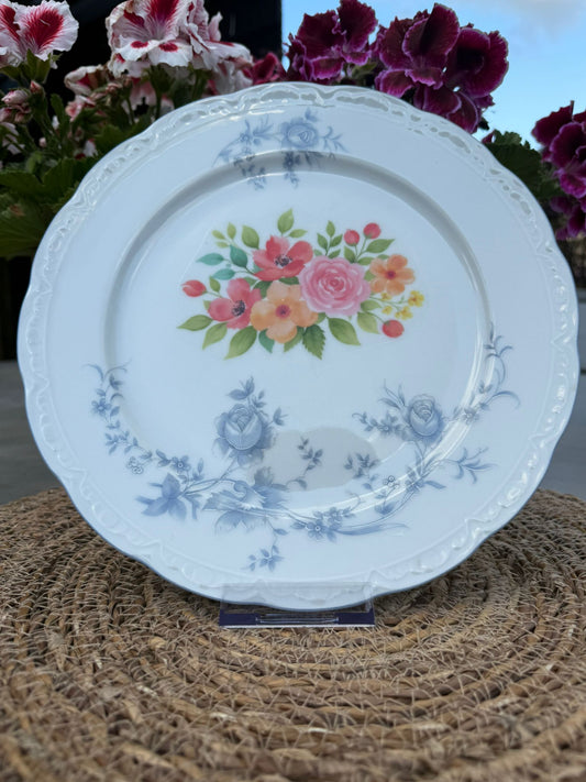 Wandbordje 24 cm ‘Bloemen'